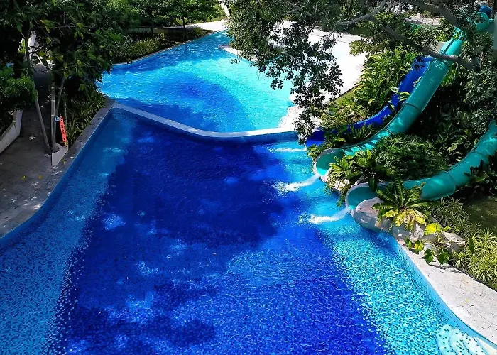 Ferieanlegg Stylish Tambuli Condotel With Panoramic Mactan Seaview From High Floor *