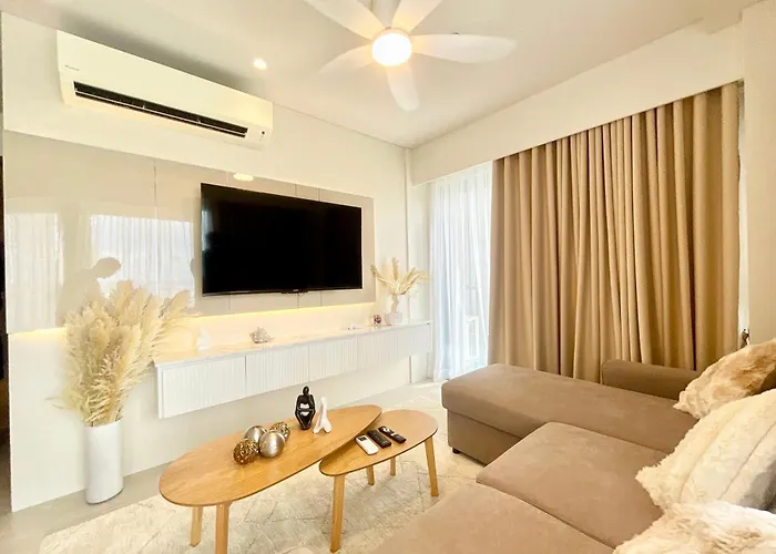 Ferieanlegg Stylish Tambuli Condotel With Panoramic Mactan Seaview From High Floor *
